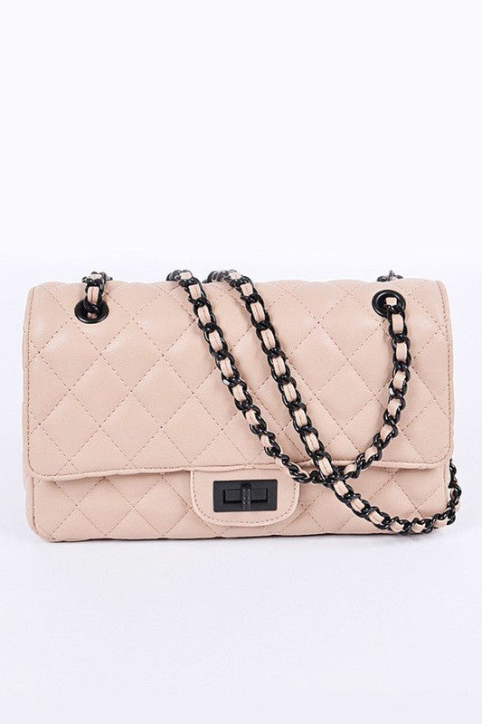 Chanel Style Quilted Hand Bag