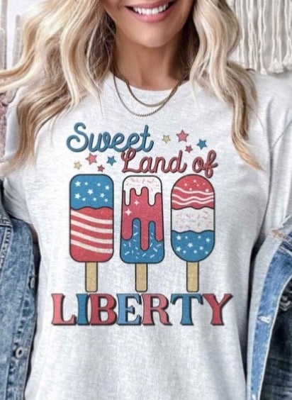 Sweet Land Of Liberty Plus Tee