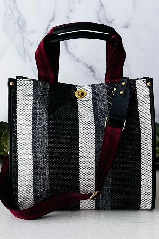 Stripe Tote