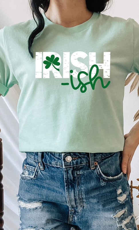 Irish-ish Shamrock Tee Plus Size