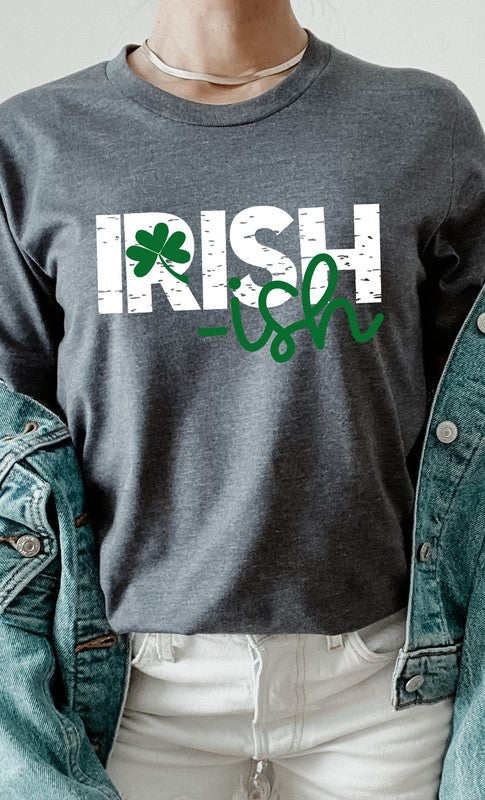 Irish-ish Shamrock Tee Plus Size