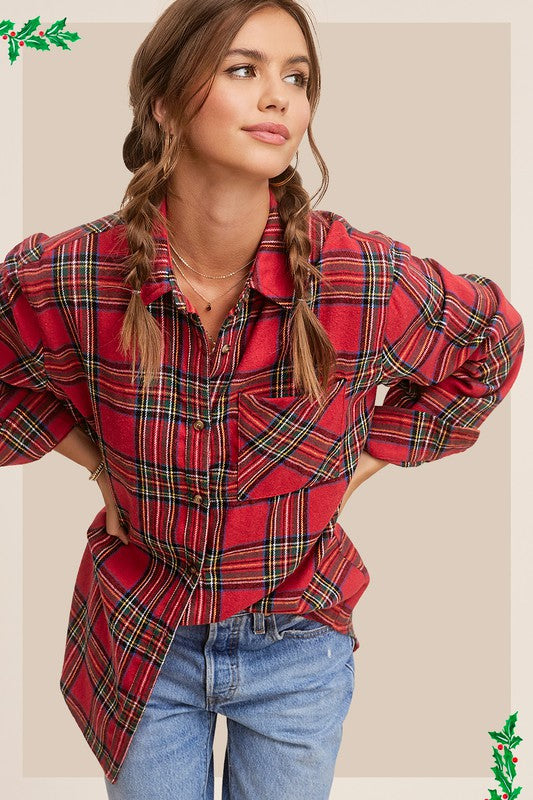 Tartan Blouse