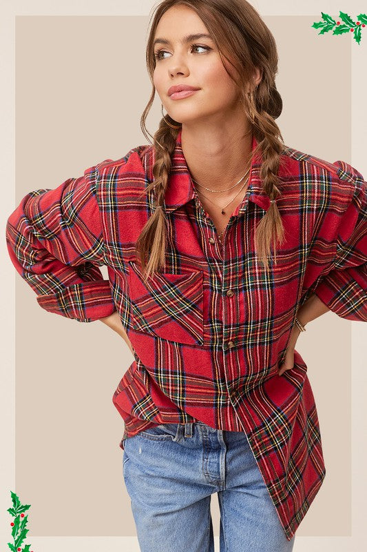 Tartan Blouse