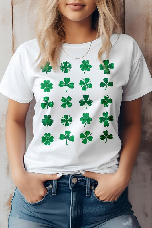 Lucky Clovers St Patrick's Day Tee