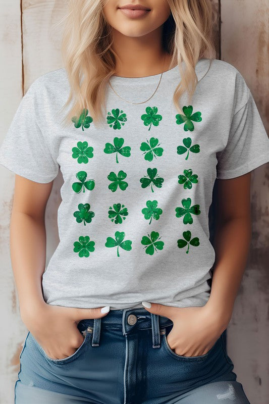 Lucky Clovers St Patrick's Day Tee