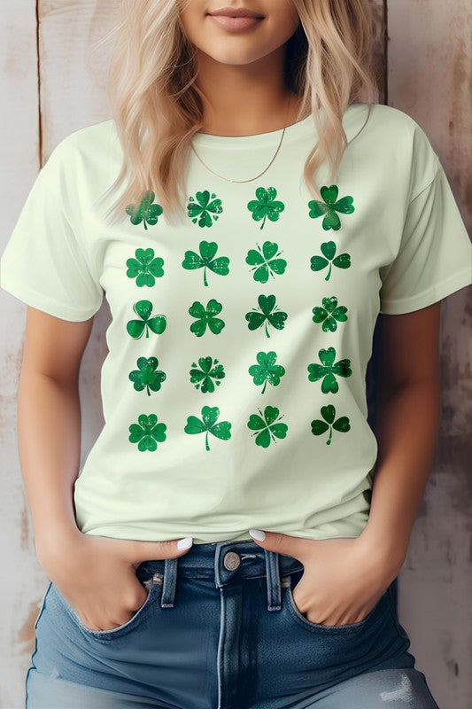 Lucky Clovers St Patrick's Day Tee