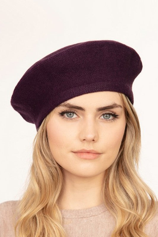 French Knit Beret