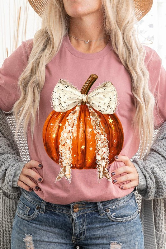 Bow Tie Pumpkin Tee