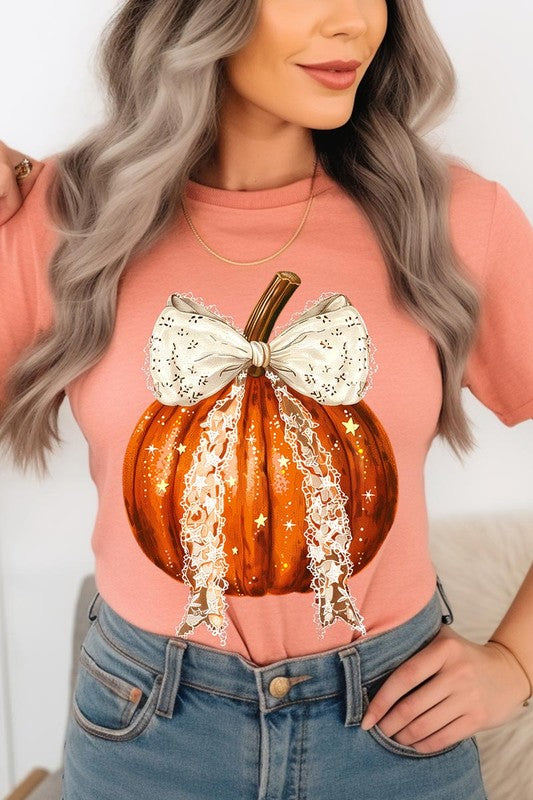 Bow Tie Pumpkin Tee