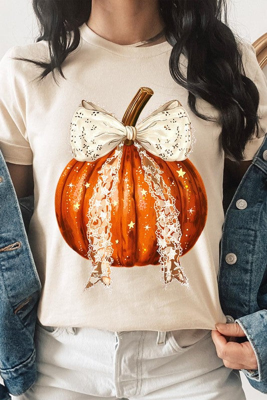 Bow Tie Pumpkin Tee