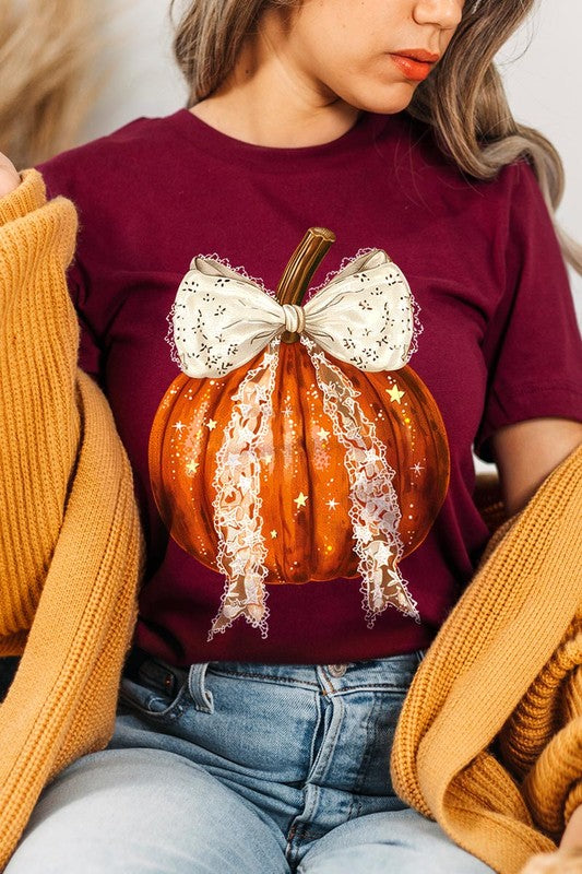 Bow Tie Pumpkin Tee