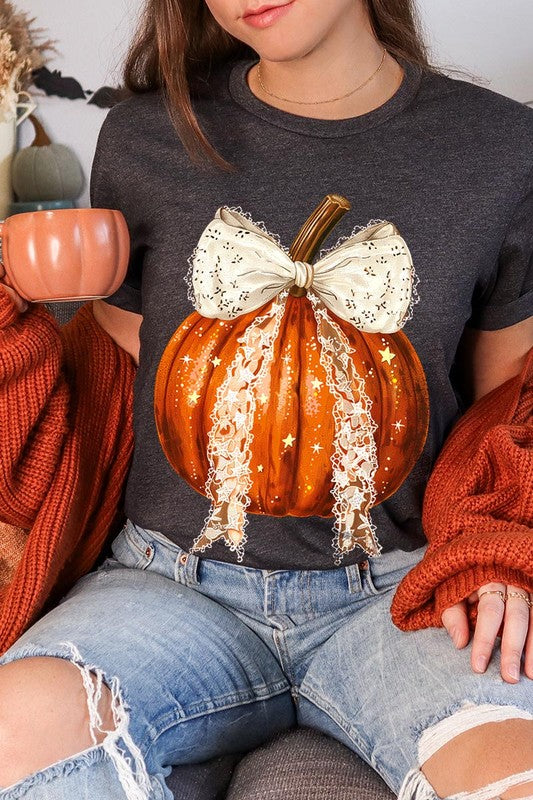 Bow Tie Pumpkin Tee