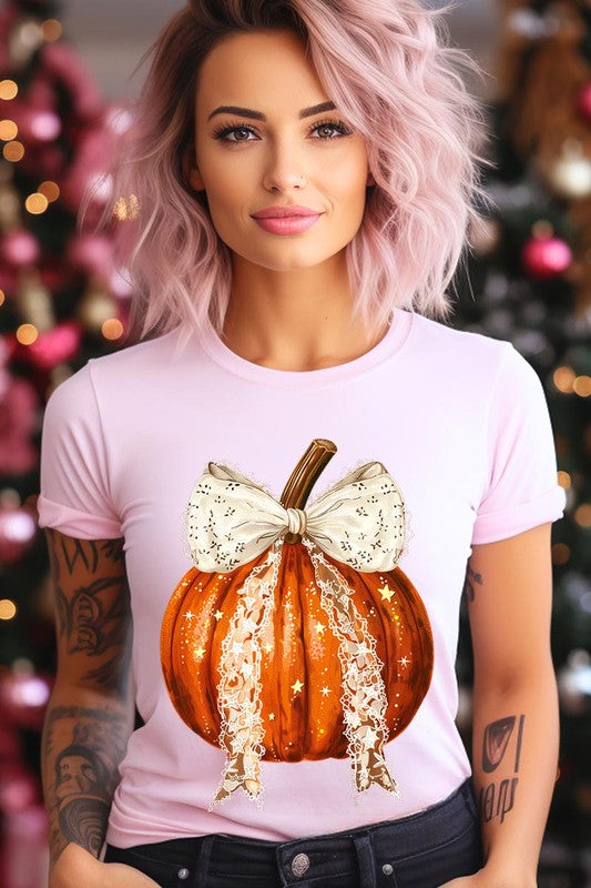 Bow Tie Pumpkin Tee