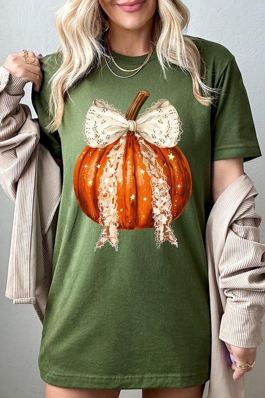 Bow Tie Pumpkin Tee