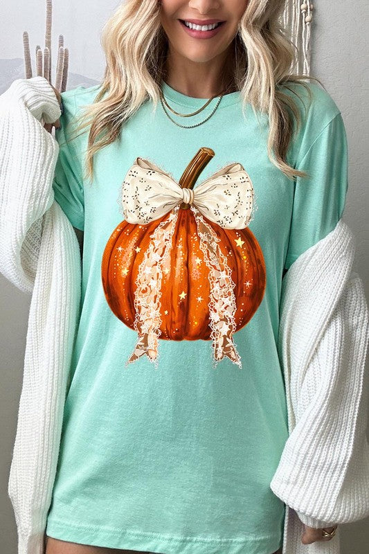 Bow Tie Pumpkin Tee