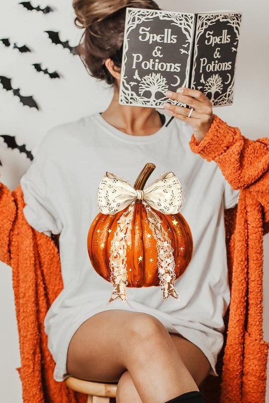 Bow Tie Pumpkin Tee