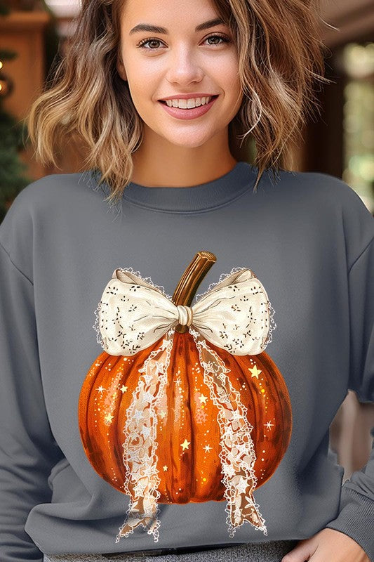 Bow Tie Pumpkin Sweatshirt