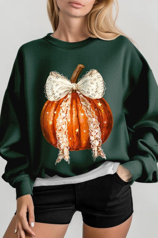 Bow Tie Pumpkin Sweatshirt