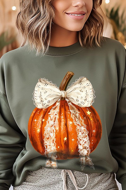 Bow Tie Pumpkin Sweatshirt