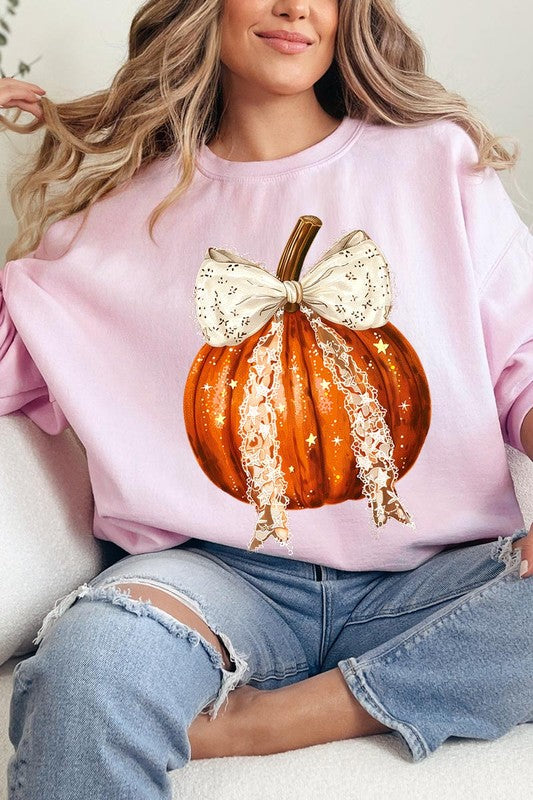 Bow Tie Pumpkin Sweatshirt