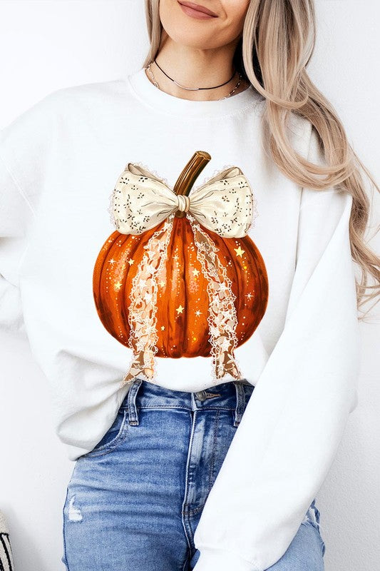 Bow Tie Pumpkin Sweatshirt