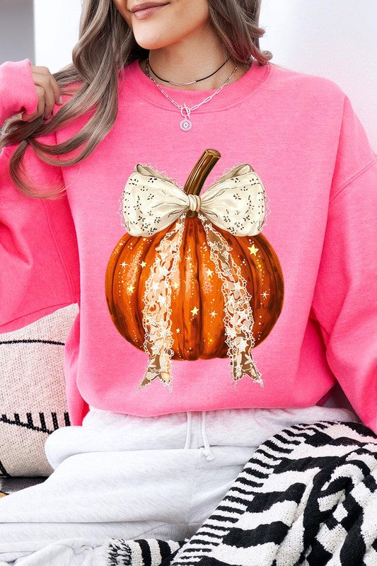 Bow Tie Pumpkin Sweatshirt