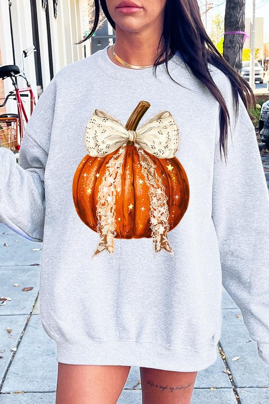 Bow Tie Pumpkin Sweatshirt