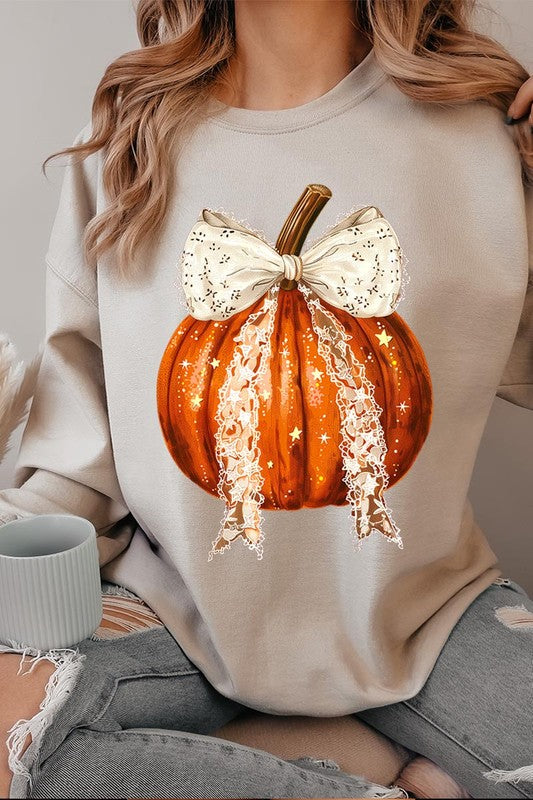 Bow Tie Pumpkin Sweatshirt