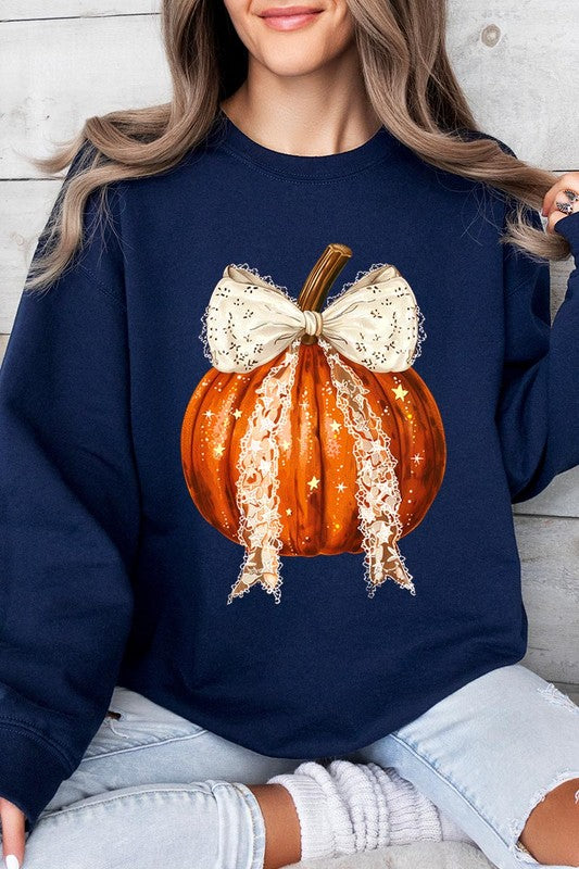 Bow Tie Pumpkin Sweatshirt