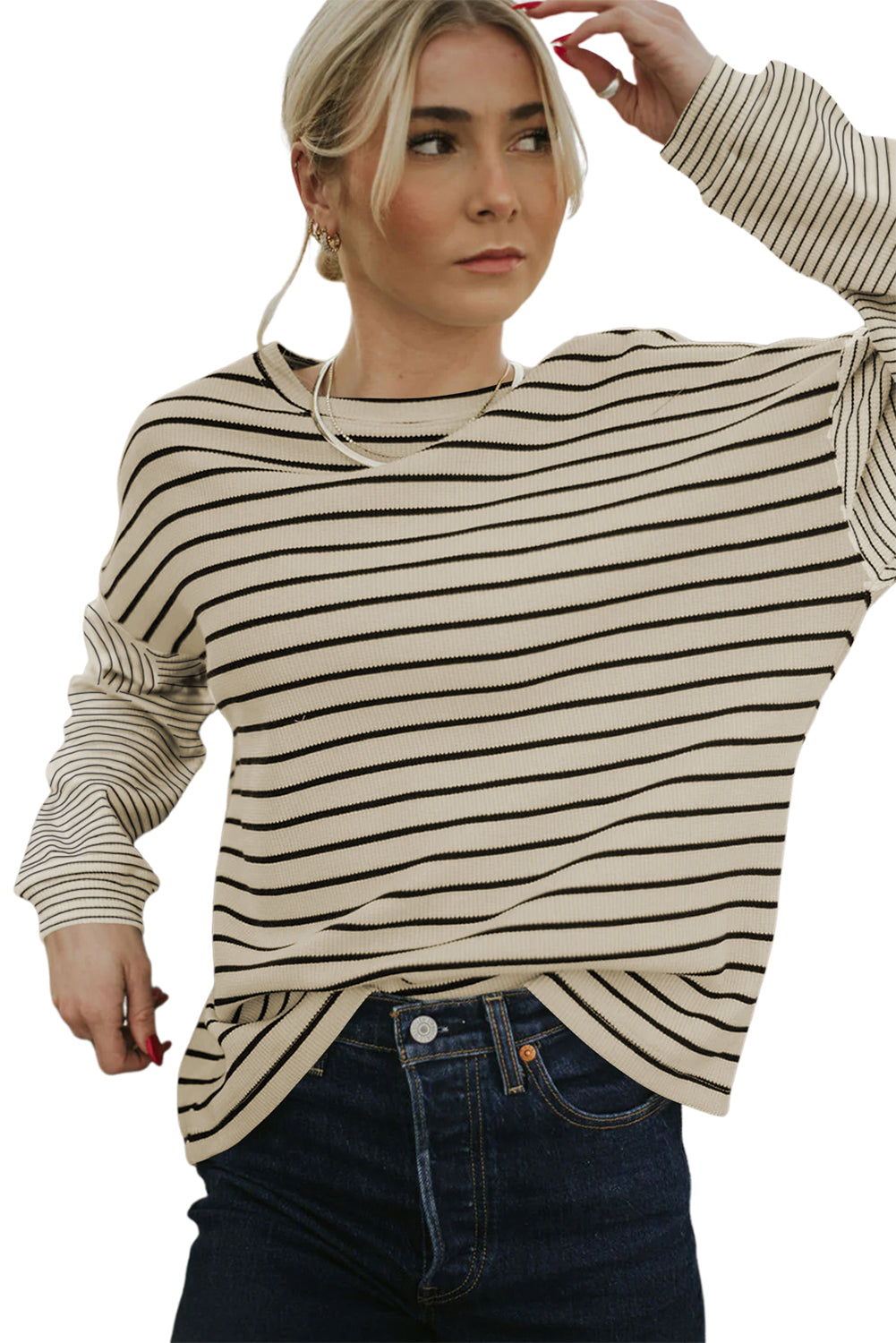 Classic French Stripe Long Sleeve Tee