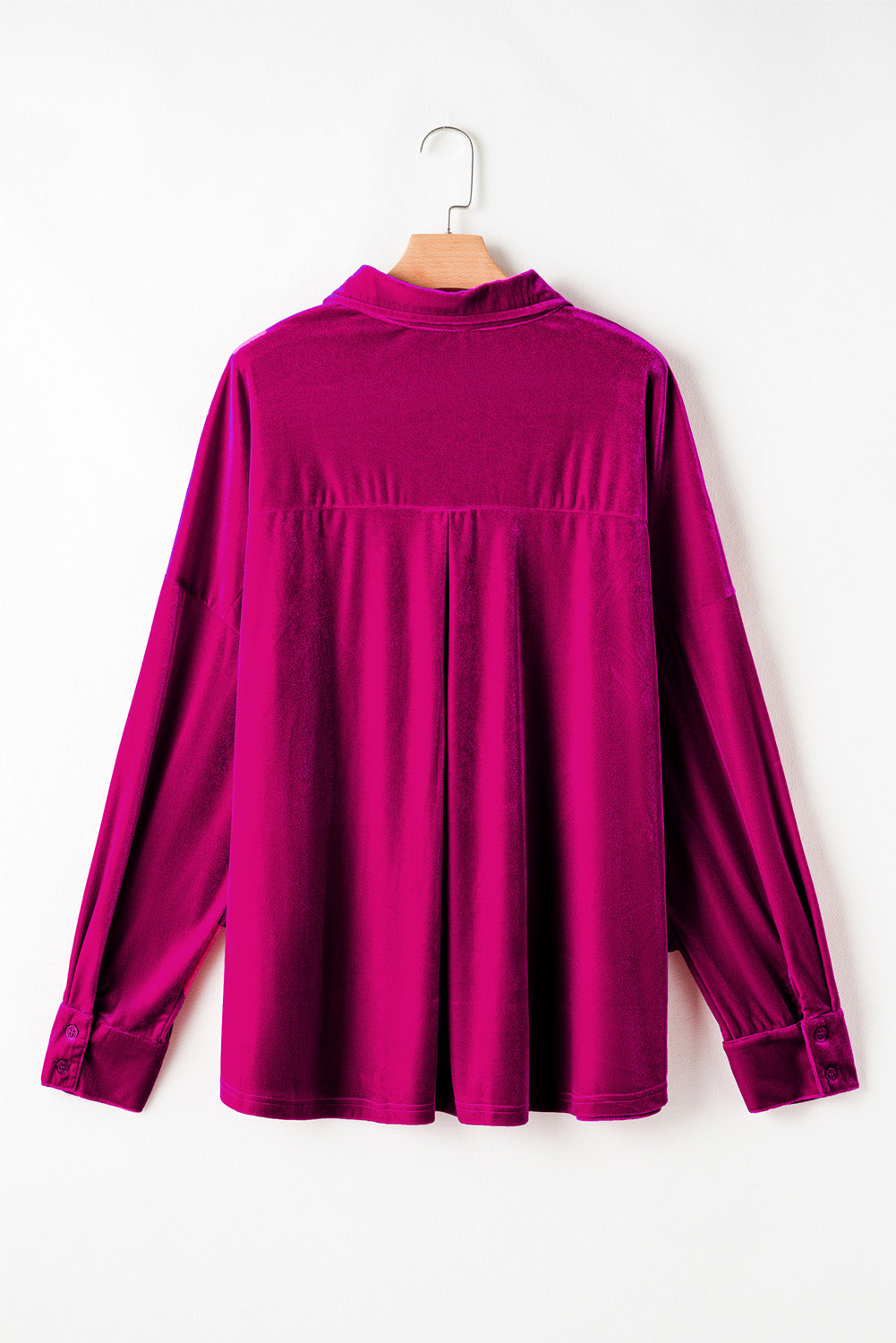 Velour Shirt Plus Size