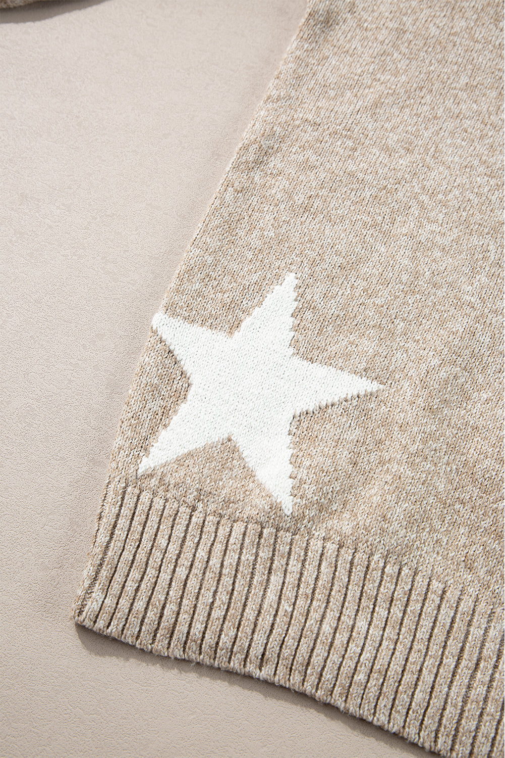 Stars Drop Shoulder Sweater