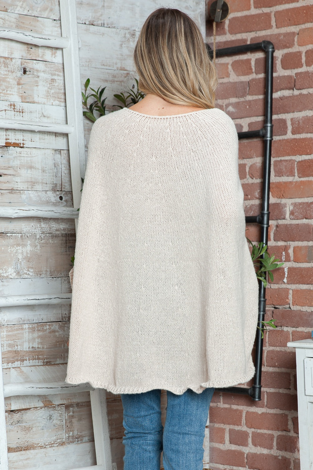 Batwing Sleeve Sweater