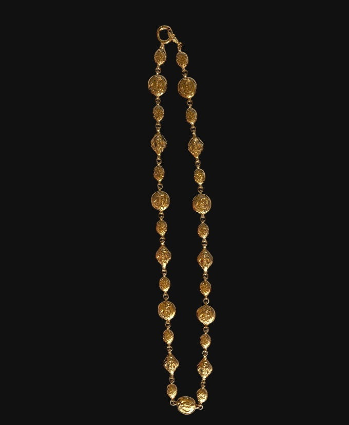 CHANEL Vintage 90’s Coco Mlle Beads Necklace