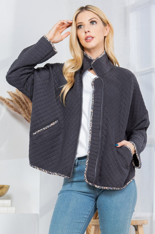 Quilted Zip Jacket