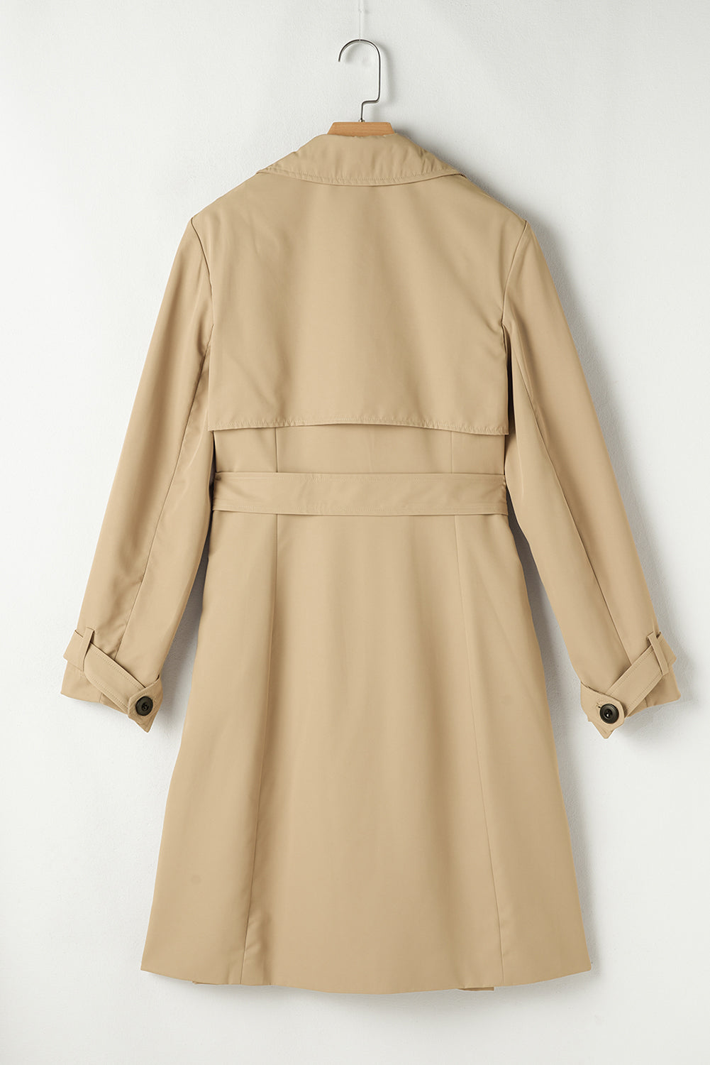 Khaki Belted Trench Coat