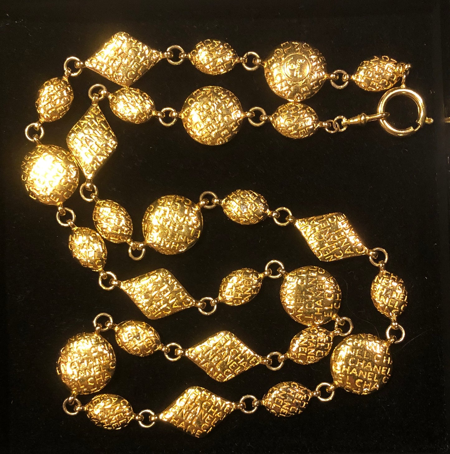 CHANEL Vintage 90’s Coco Mlle Beads Necklace
