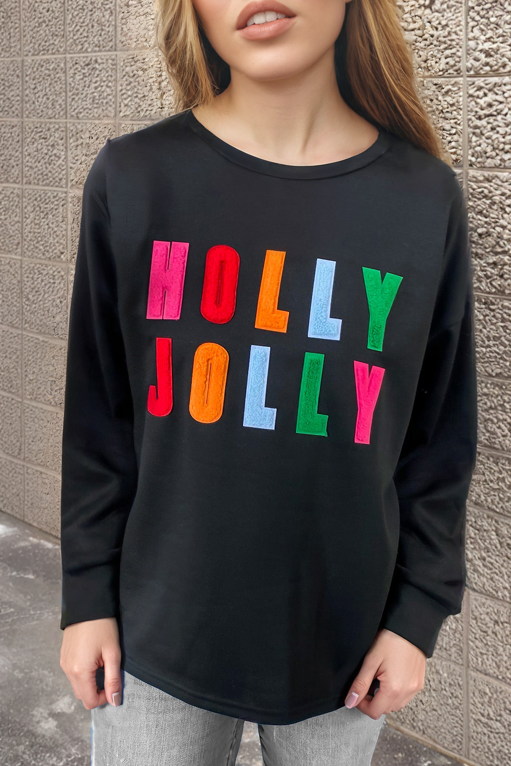 Holly Jolly Long Sleeve Tee