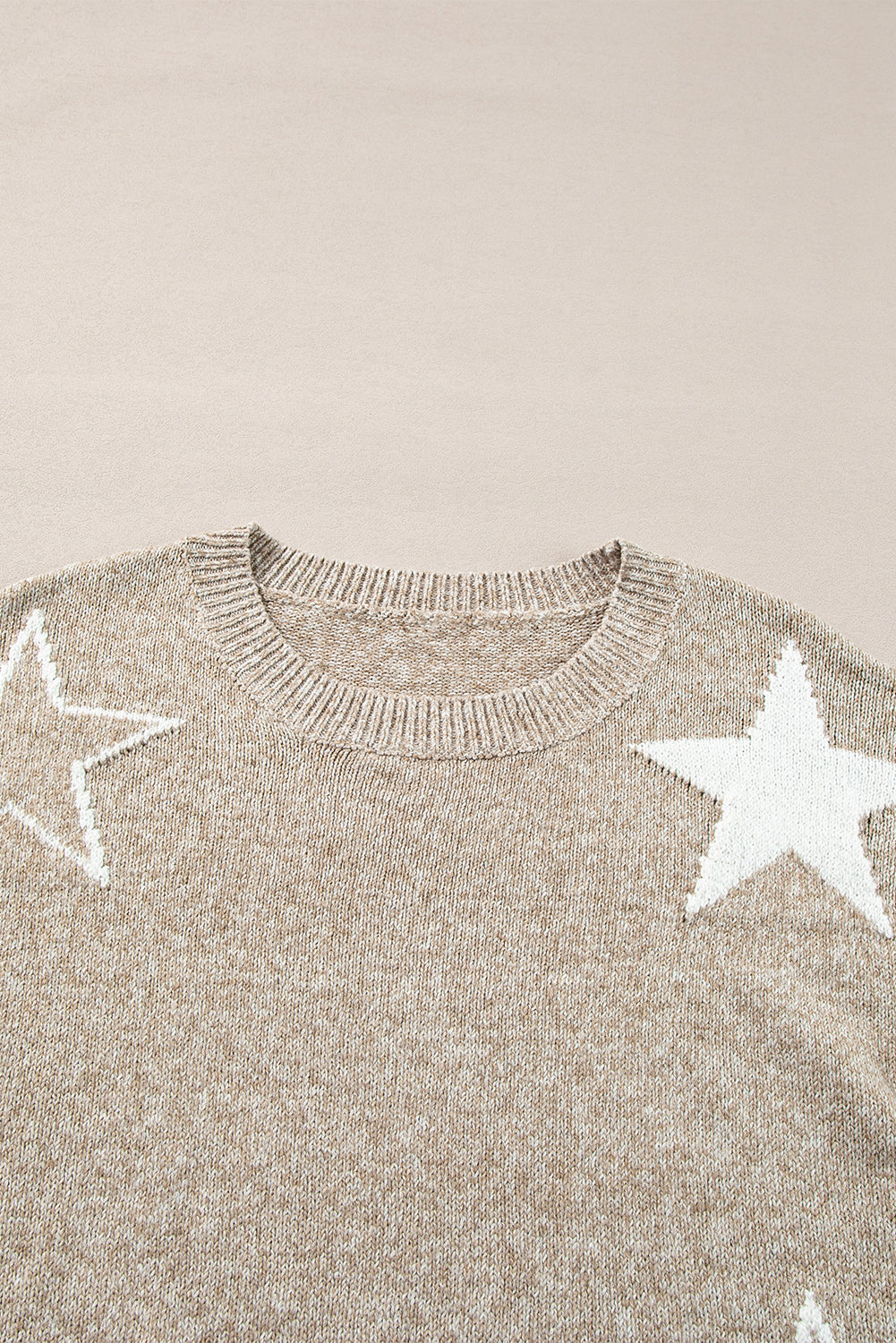 Stars Drop Shoulder Sweater