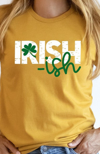 Irish-ish Shamrock Tee Plus Size