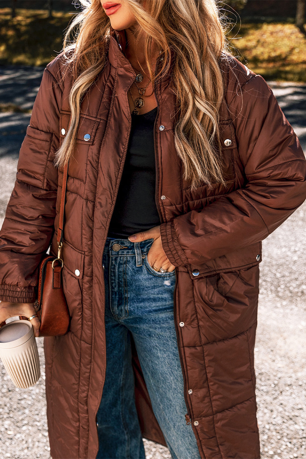 Quilted Puffer Coat