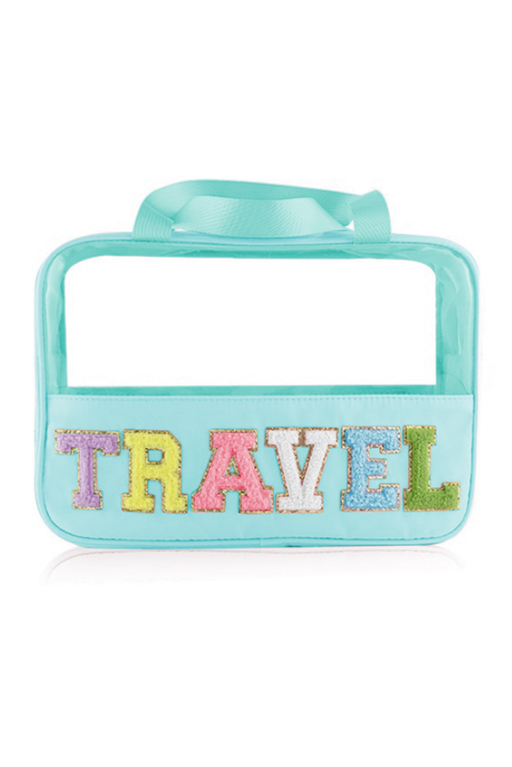 TRAVEL Clear Plastic Makeup Bag