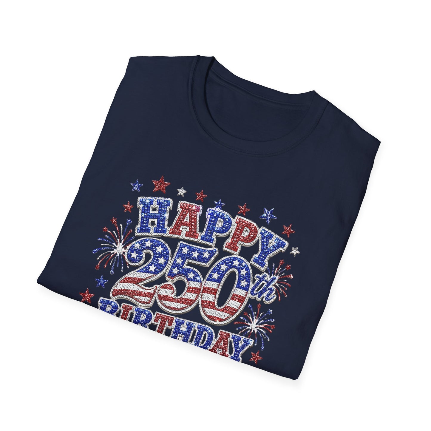250th Birthday America T-Shirt Star Evans Exclusive