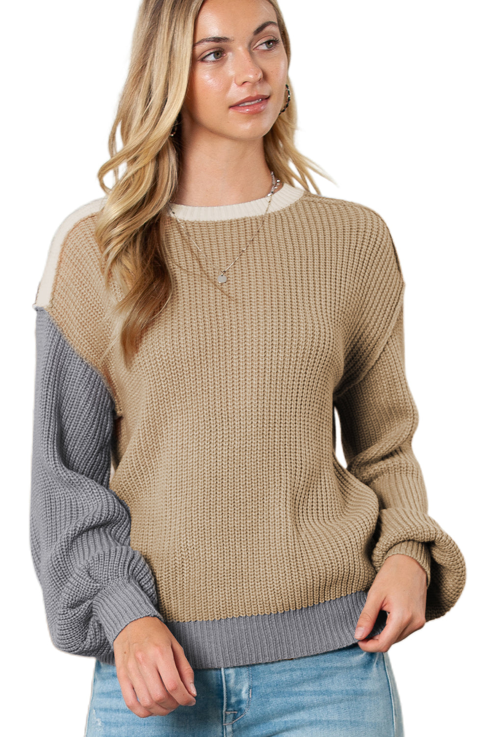 Chunky Shaker Knit Sweater