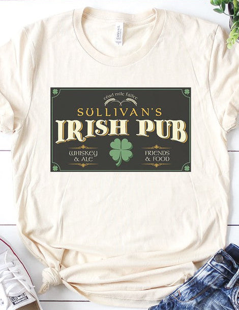 Retro Irish Pub Graphic Tee