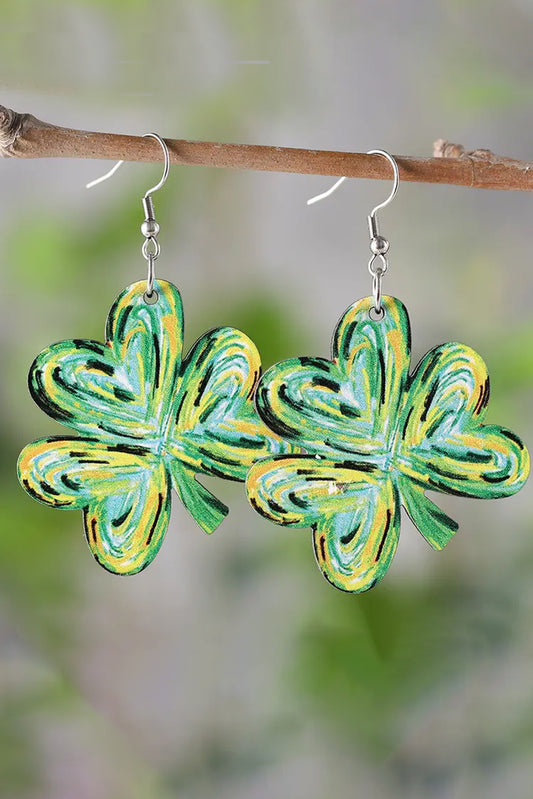 Shamrock Drop Earrings