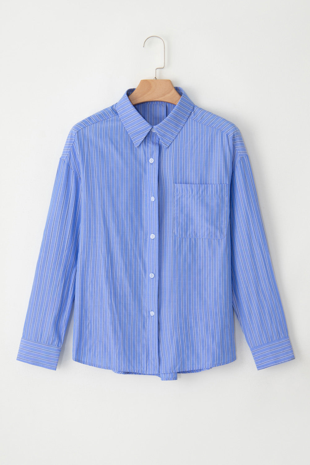 French Blue Stripe Shirt