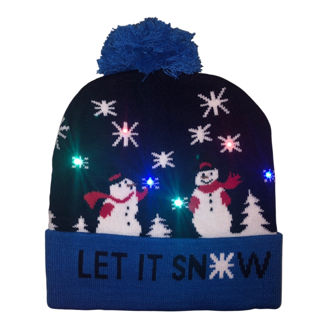 Let It Snow Light Up Cap