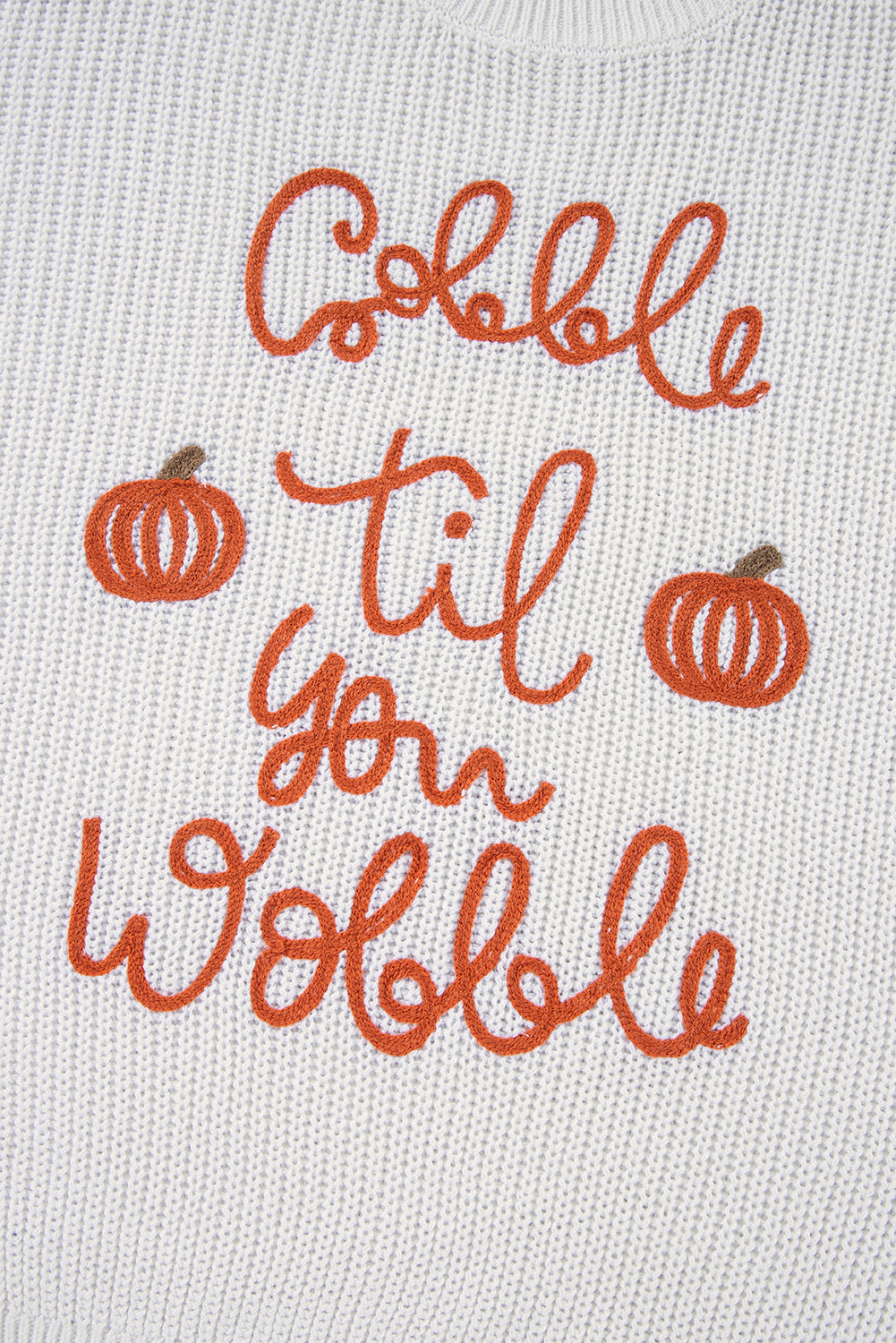 Gobble Til You Wobble Sweater Plus Size