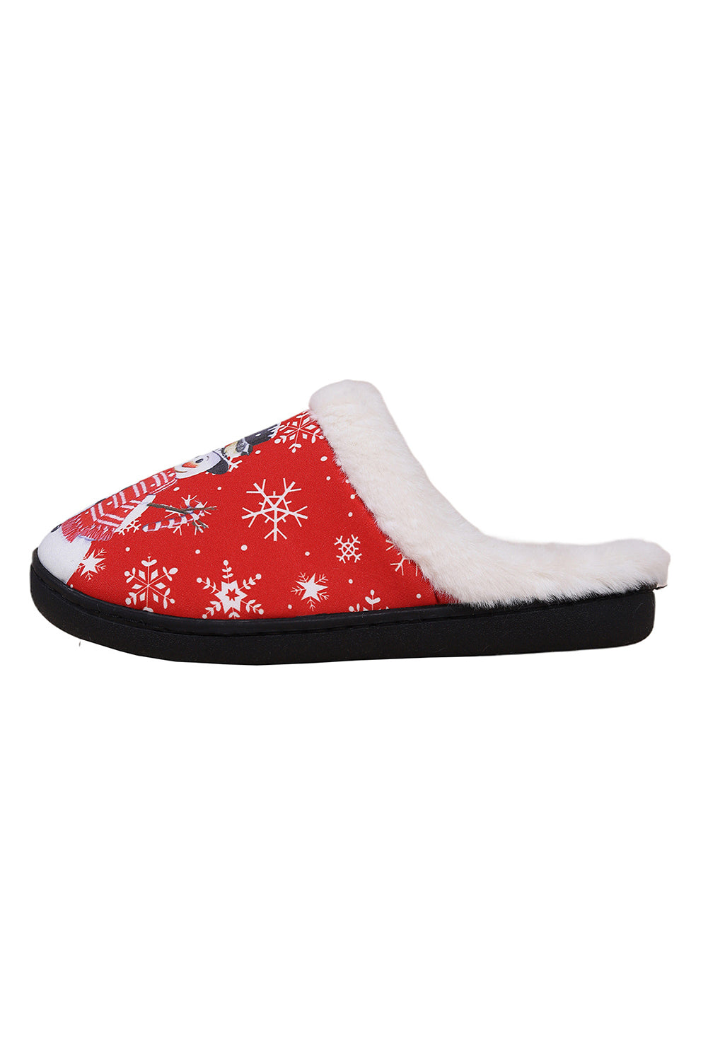 Snowman Fluffy Slippers